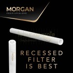 Pachet cu 20 de tigari lungi cu filtru cu carbon Morgan Shine 100's